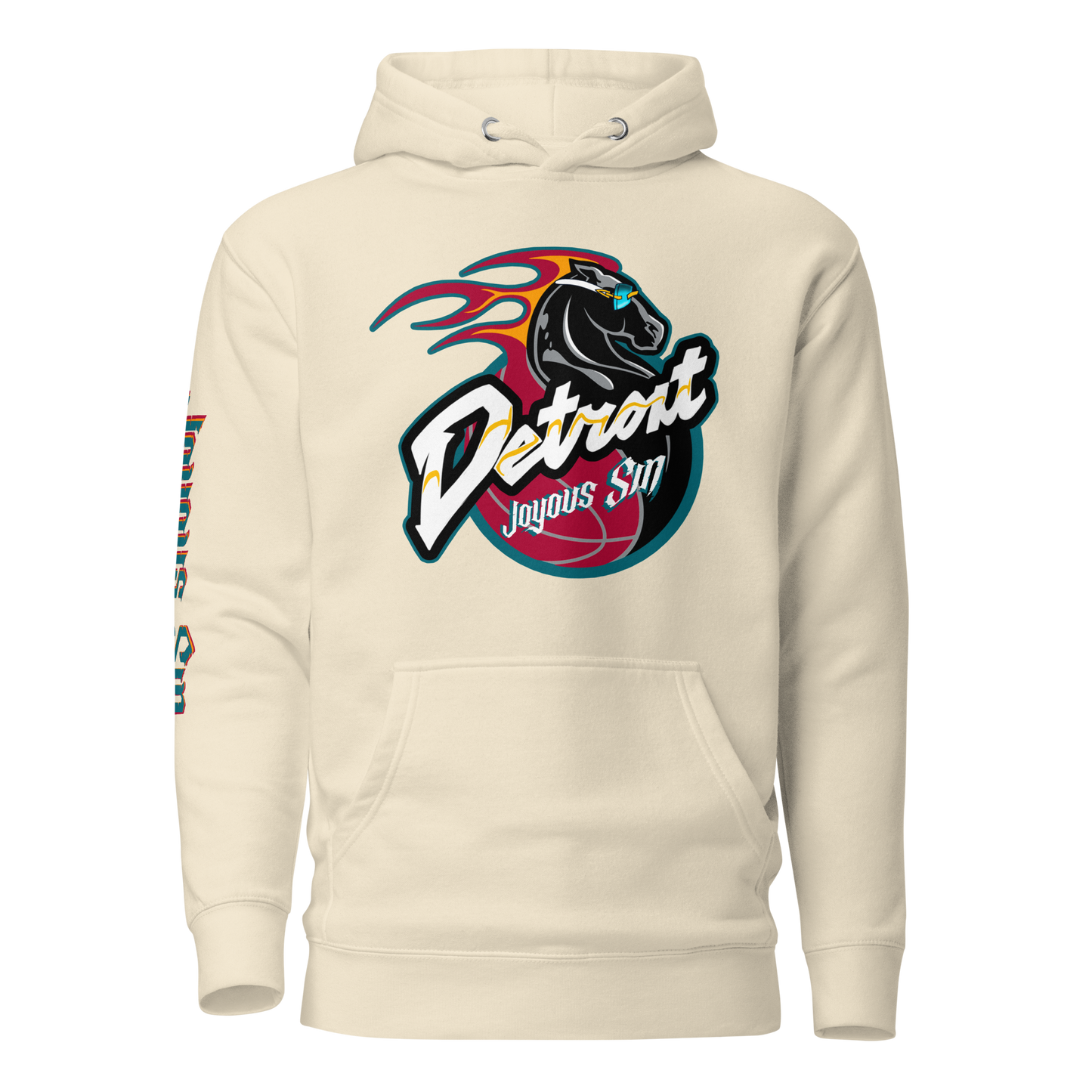 Detroit Hooper Hoodie (teal)