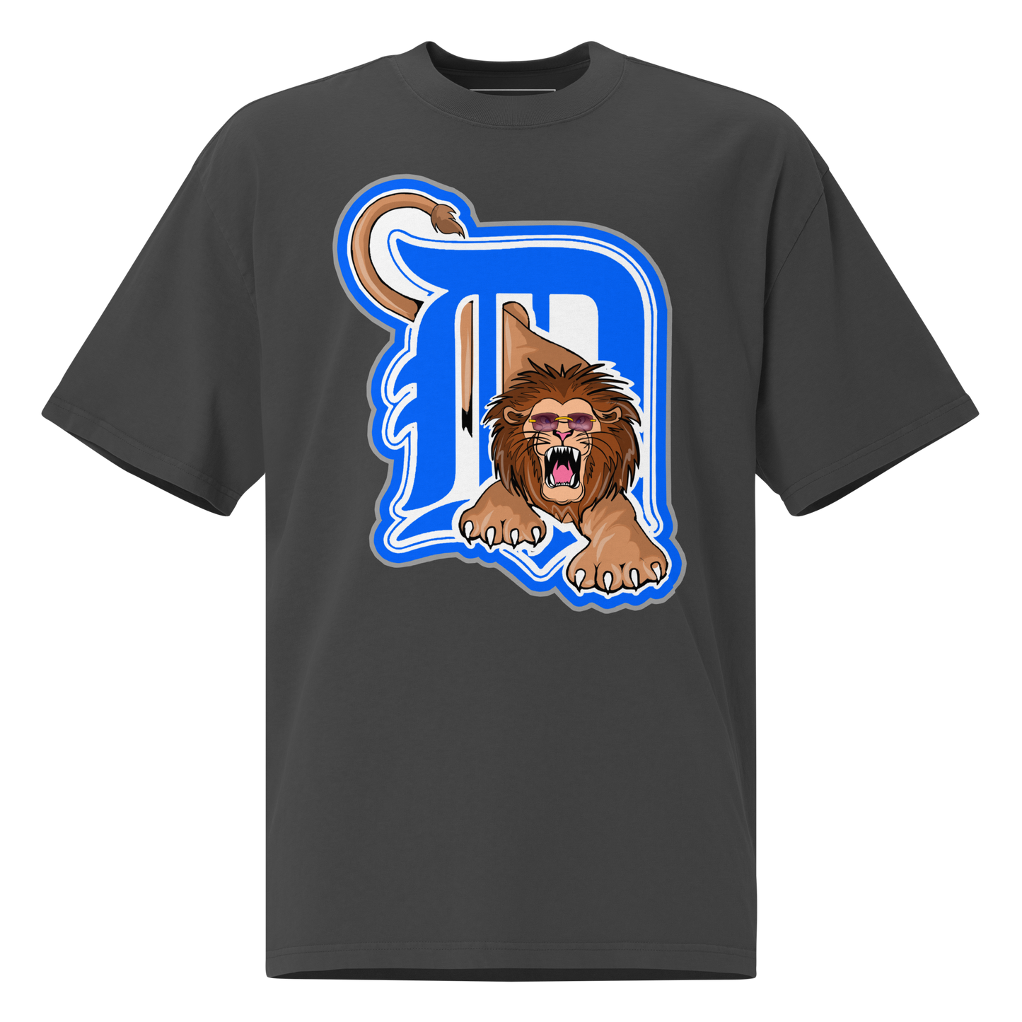 D Lion Buffed Up TShirt